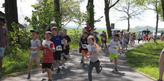 Die Kinderl&auml;ufe beim Hohburger Steinbruchlauf sind besonders beliebt. Foto: promo