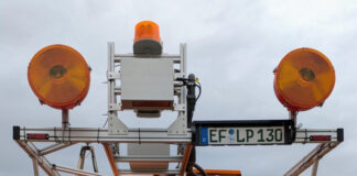 Das Messfahrzeug S.T.I.E.R 3 ist ab Mai im Landkreis unterwegs, um den Zustand der Stra&szlig;en zu erfassen. Foto: Lehmann+Partner