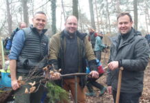 Auf dem Rappenberg in Grimma wurden k&uuml;rzlich 800 B&auml;ume ge- pflanzt. Foto: EcoTrade