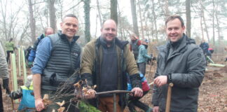 Auf dem Rappenberg in Grimma wurden k&uuml;rzlich 800 B&auml;ume ge- pflanzt. Foto: EcoTrade