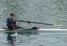 Frühjahrsregatta: Goldregen für Ruderclub Eilenburg Georg Quaß (13) nach dem 3000-Meter-Langstreckenrennen