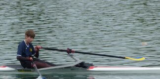 Frühjahrsregatta: Goldregen für Ruderclub Eilenburg Georg Quaß (13) nach dem 3000-Meter-Langstreckenrennen