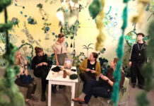 Das aktuelle Fadenatelier im Museum f&uuml;r Bildende K&uuml;nste