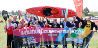 Tage wurde im Kanupark die entsprechende Kampagne gestartet. Foto: Andr&eacute; Kempner