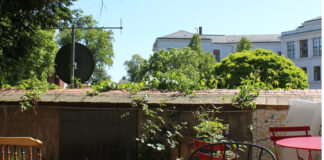 Das Gartencaf&eacute; am Domplatz in Wurzen hat wieder dienstags und mittwochs ge&ouml;ffnet. Foto: D5