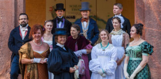Historische Modenschau auf Schloss Frohburg