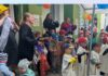 Bei den Sonnenk&auml;fern gab es beim Sommerfest viel zu erleben. Foto: PM