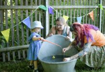 Beim Sommerfest in der Kneipp-Kita &bdquo;Seepferdchen&ldquo; ging es hoch her. Foto: PM