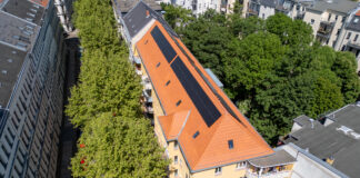 LWB investiert 1,8 Milliarden Euro ins Wohnen Blick auf modernisierten Wohnblock in Leipzigs Südvorstadt