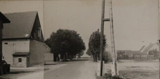 Historische Hauptstra&szlig;enansichten von Storkwitz. Foto: privat