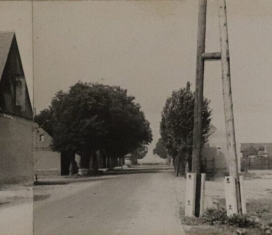 Historische Hauptstra&szlig;enansichten von Storkwitz. Foto: privat