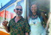 Alte Tram trifft auf Jurten: Leipziger bastelt an alternativem Campingplatz Clemens Voigt ist der Chef auf dem Campingplatz. Das Café betreibt Antje Krug. Foto: Gina Apitz