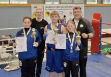 Mit einem Deutschen Meistertitel und zwei Vizemeisterschaften der Altersklasse Kadetten (U15) kehrte der Boxring Delitzsch aus Brandenburg zur&uuml;ck. Foto: Boxring Delitzsch