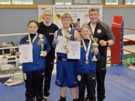 Mit einem Deutschen Meistertitel und zwei Vizemeisterschaften der Altersklasse Kadetten (U15) kehrte der Boxring Delitzsch aus Brandenburg zur&uuml;ck. Foto: Boxring Delitzsch