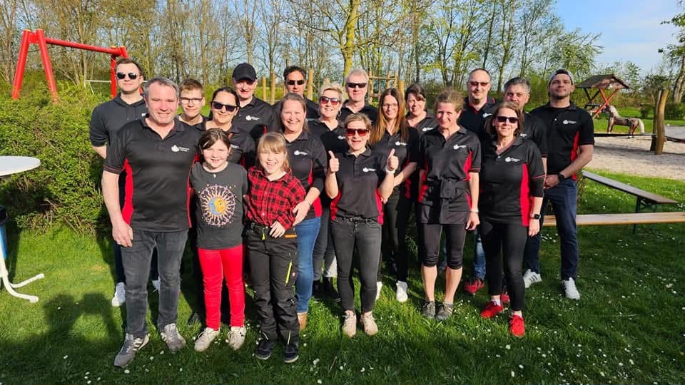 Gemeinsam für ihr Dorf im Einsatz: Mitglieder des Bürgervereins Kletzen. Foto: Bürgerverein Kletzen