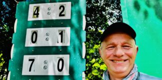 Dieter K&uuml;hn spricht &uuml;ber seine Definition von Gl&uuml;ck, sein Leben mit Lok Leipzig und die Freude an der Gartenarbeit. Foto: Lars Preu&szlig;er
