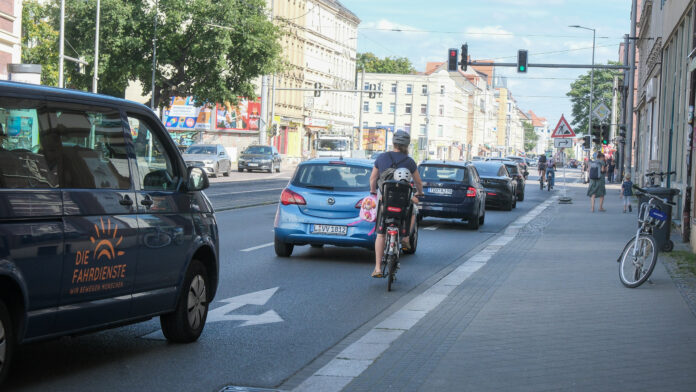 Leipzig investiert 21,5 Millionen Euro in die Neugestaltung der Georg-Schumann-Stra&szlig;e Foto: Wolfgang Sens