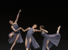 Lisa Frenzel, Elsa Hebestreit und Anne Teichmann aus der Tanzklasse DanceFam in Wurzen &uuml;berzeugten beim Bundeswettbewerb &bdquo;Jugend tanzt&ldquo;. Foto: Vanessa Nicette