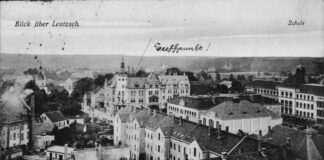 Ein Blick &uuml;ber Leutzsch aus der Luft um 1900: Solche Bilder findet man im Leipziger Stadtarchiv &ndash; und zwar mittlerweile auch bei der Online-Recherche. Foto: Stadtarchiv Leipzig
