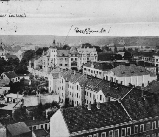 Ein Blick &uuml;ber Leutzsch aus der Luft um 1900: Solche Bilder findet man im Leipziger Stadtarchiv &ndash; und zwar mittlerweile auch bei der Online-Recherche. Foto: Stadtarchiv Leipzig