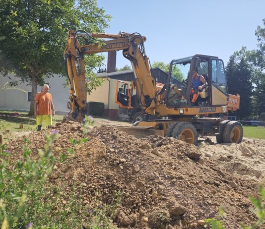 In N&ouml;bdenitz wird gebaut: Der Spielplatz wird erneuert. Foto: Stadt Schm&ouml;lln