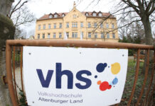 Immer reinspaziert: An der Volkshochschule Altenburg startet das neue Herbstsemester &ndash; mit neuen Angeboten. Foto: Mario Jahn