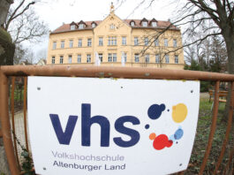 Immer reinspaziert: An der Volkshochschule Altenburg startet das neue Herbstsemester &ndash; mit neuen Angeboten. Foto: Mario Jahn