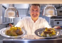Safranleuchten im Altenburger Land Einfach lecker: Workshops, Verkostungen oder Kochevents wie hier, wenn im Reussischen Hof in Schmölln wieder Gerichte mit Safran serviert werden, laden Interessierte ein. Fotos: Carsten Schenker