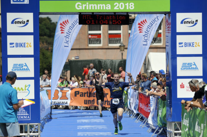 Am 23. August startet in Grimma erneut der Muldentriathlon. Foto: Mario Thiele Am 23. August startet in Grimma erneut der Muldentriathlon. Foto: Mario Thiele