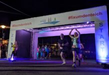 Mehr als 800 L&auml;uferinnen und L&auml;ufer waren beim 5. Nachtlauf in Altenburg am Start. Foto: PM