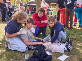 Da war viel Know-how in Theorie und Praxis gefragt: Doch damit konnte das B-Jugend-Team aus Leipzig/Nordsachsen auf jeden Fall aufwarten. Foto: Johanniter Sachsen
