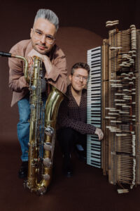 Das Leipziger Duo "Stiehler und Lucacio" tourt mit ihrem "Happy Jazz" durch ganz Deutschland. Foto: Sandra Ludewig
