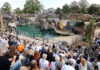 Die neue Attraktion "Feuerland" wurde k&uuml;rzlich im Zoo in Leipzig er&ouml;ffnet. Foto: Andr&eacute; Kempner