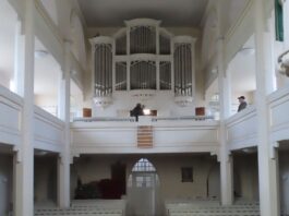 Dank der F&ouml;rderung der Deutsche Stiftung Denkmalschutz (DSD) kann die Orgel der Dorfkirche Lumpzig in Schm&ouml;lln restauriert werden. Foto: Orgelbau Waltershausen GmbH