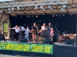 Meinsberger Open Air war auch in diesem Jahr wieder ein besonderer H&ouml;hepunkt im Ort. Foto: privat