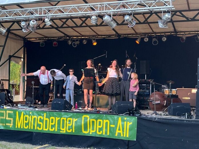 Meinsberger Open Air war auch in diesem Jahr wieder ein besonderer H&ouml;hepunkt im Ort. Foto: privat