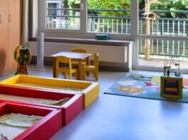 Die Sanierung der Regenbogen-Kindertagesst&auml;tte in Grimma wurde jetzt erfolgreich abgeschlossen. Foto: Marlen Rabold