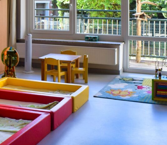 Die Sanierung der Regenbogen-Kindertagesst&auml;tte in Grimma wurde jetzt erfolgreich abgeschlossen. Foto: Marlen Rabold